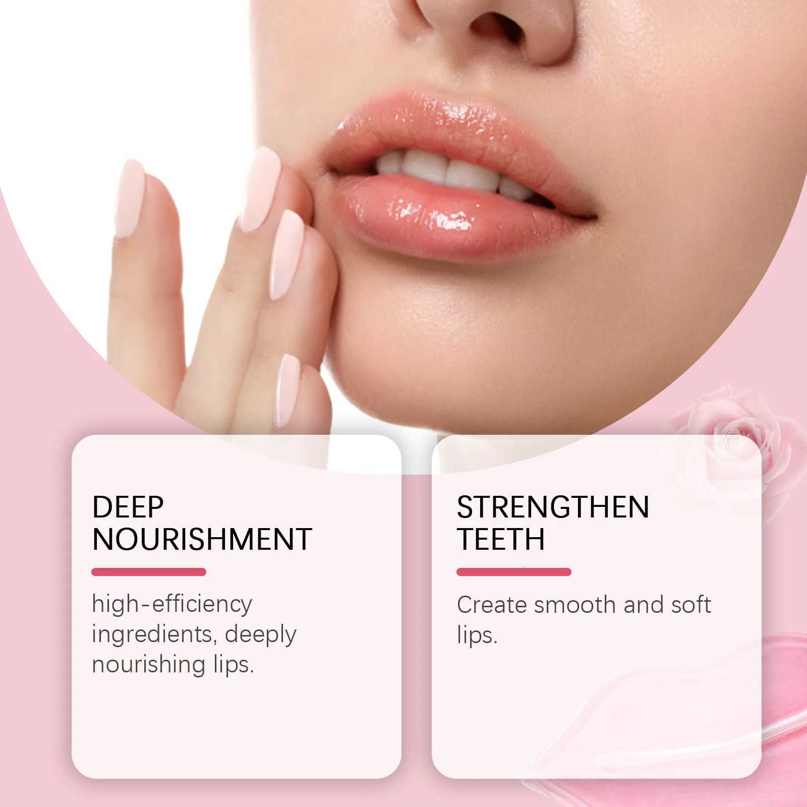 Lip Moisturizer Mask Plumping Softening Improve Dryness Fade Fine Lines Reduce Cracked Brightening Nourishing Smoothing Lip MaskXJ250807