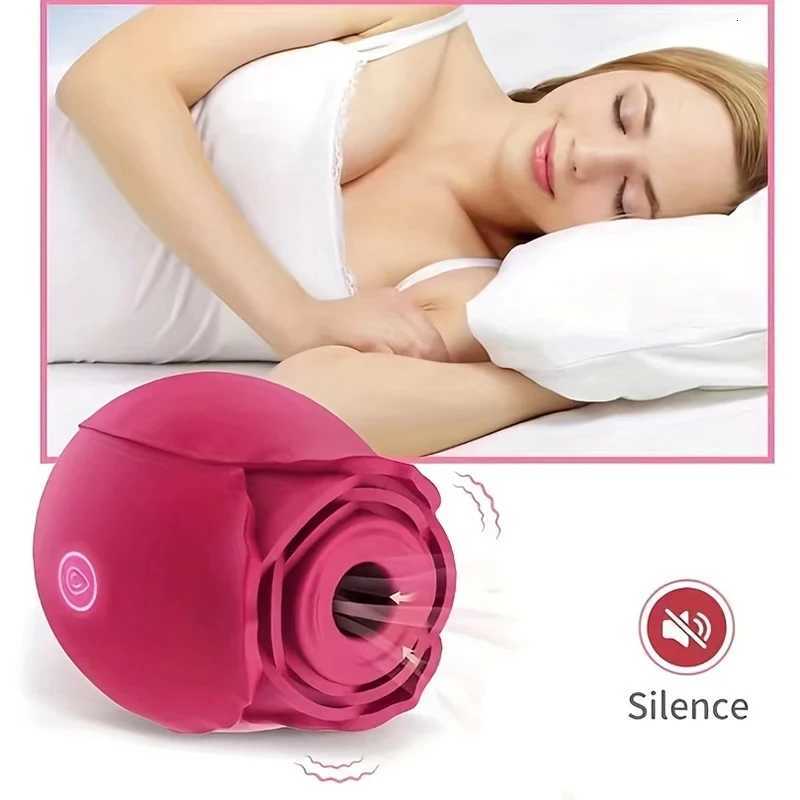 Smart Adult Sex Toys Rose Sucking Vibrator Vagina Nipple Sucker Licking Clitoris Stimulation Sex Toys For Women 18+ W250807
