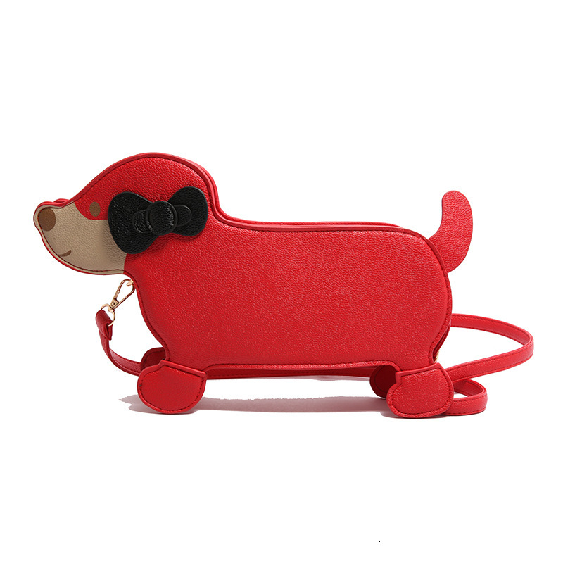 Free shipping designer 2025 New Large Capacity Irregular Bag Cartoon Quirky Girl Shoulder Bag Cute Puppy Shape Crossbody Bag