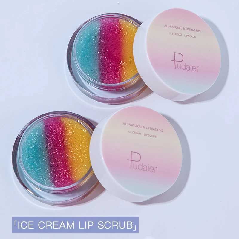 Pudaier lip scrub moisturizing lip mask exfoliating mild moisturizing care lip balmXJ250807