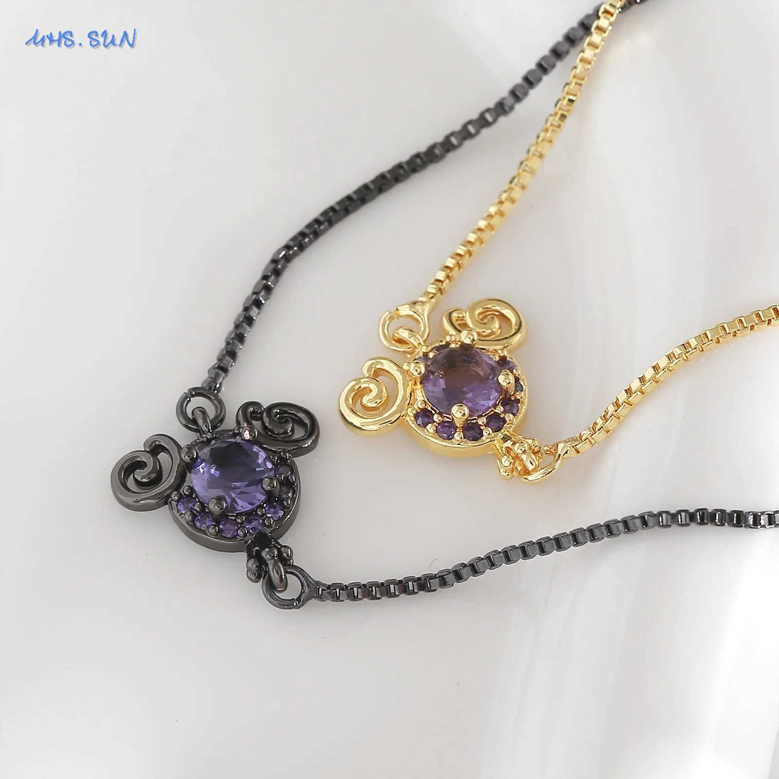 Sunsl Pumpkin Carriage Chain Bracelets Shiny Cubic Zircon Gold Color Bracelet Banquet Party Adjustable Jewelry For Women Men W250807