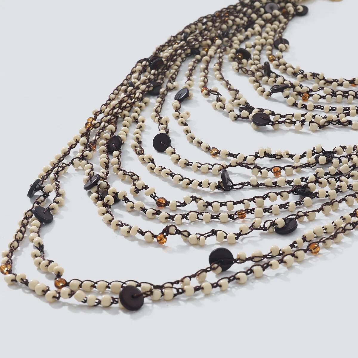 ZAA Exaggerated Multi-layered Handmade Necklace for Women Jewelry for Women