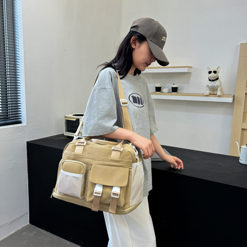 Large Capacity Travel Handbag Dry Wet Separation Gym Short Trip Portable Shoulder Crossbody Lage Bag