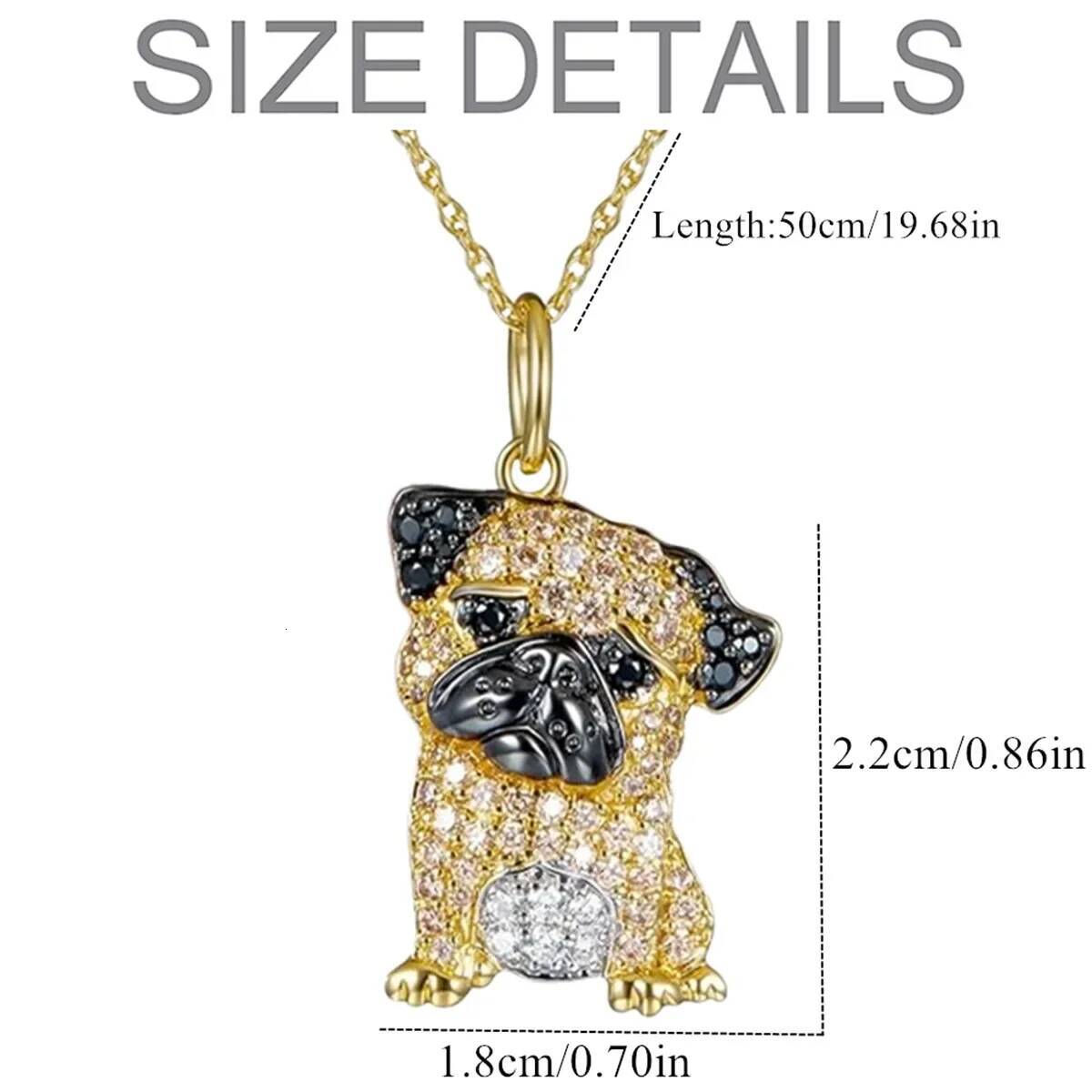 Exquisite Cute Poodle Pendant Necklace Fashion Women's Pet Jewelry Animal Accessories Elegant Party Gifts for Dog Lovers Jewelry for Women