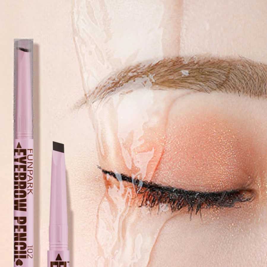2 in 1 Professional Eyebrow Pencil Eye Makeup for Women 5 Colors Waterproof Long Lasting Eyebrow Brush Eye Brow Pen Cosmetic Gift W250807