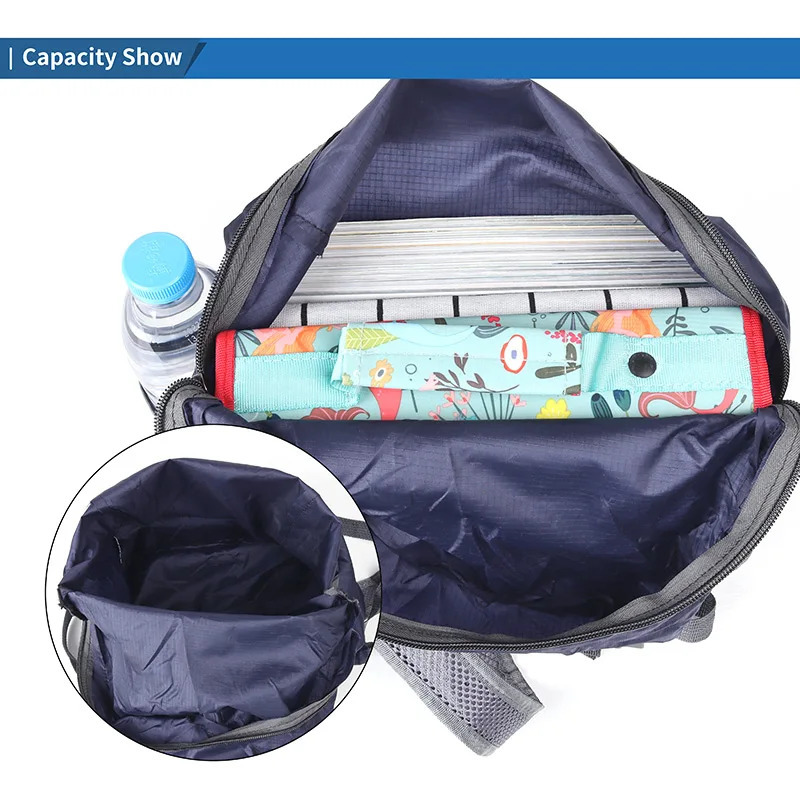 15L Lightweight Packable Backpack Foldable ultralight Outdoor Folding Travel Daypack Bag Sports for Men Women 250729