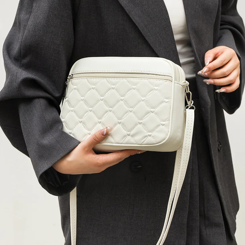 Ladies with Highend and Exquisite Bags Womens Summer Handbag Versatile Foreign Trade Crossbody Small Square 250804