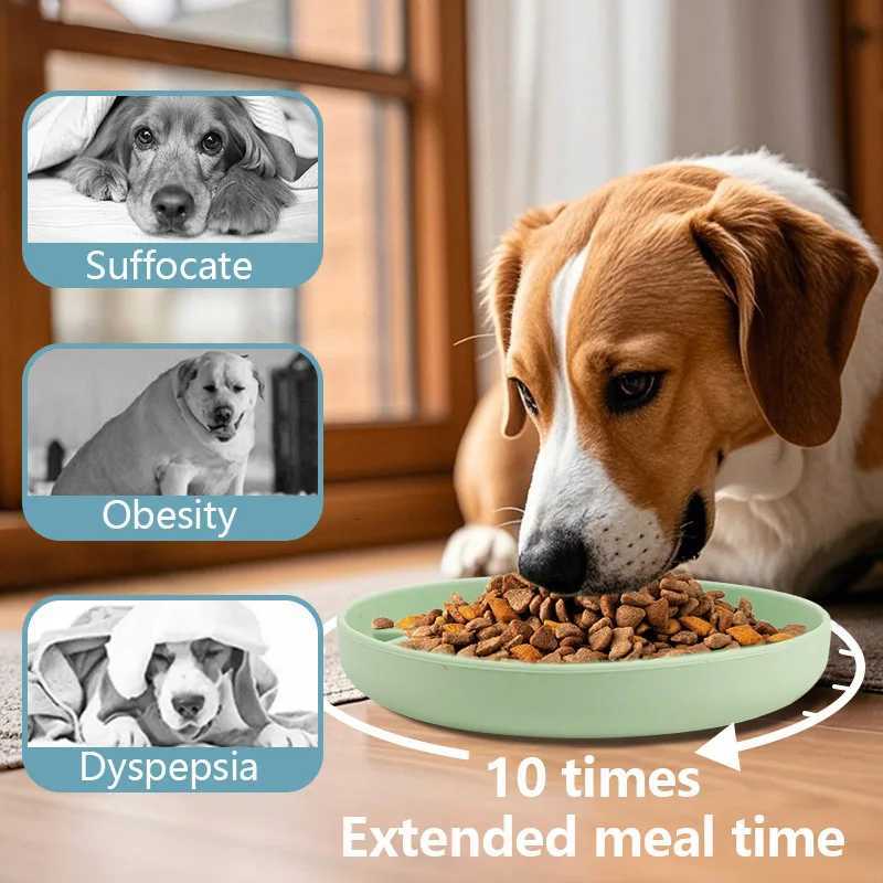 Pet supplies Pet Placemat Cat Slow Dog Lick Mats Silicone Pet Eating Slowly Food Bowl Puppy Anti-choking Silicone Toy Food Plate Y250806