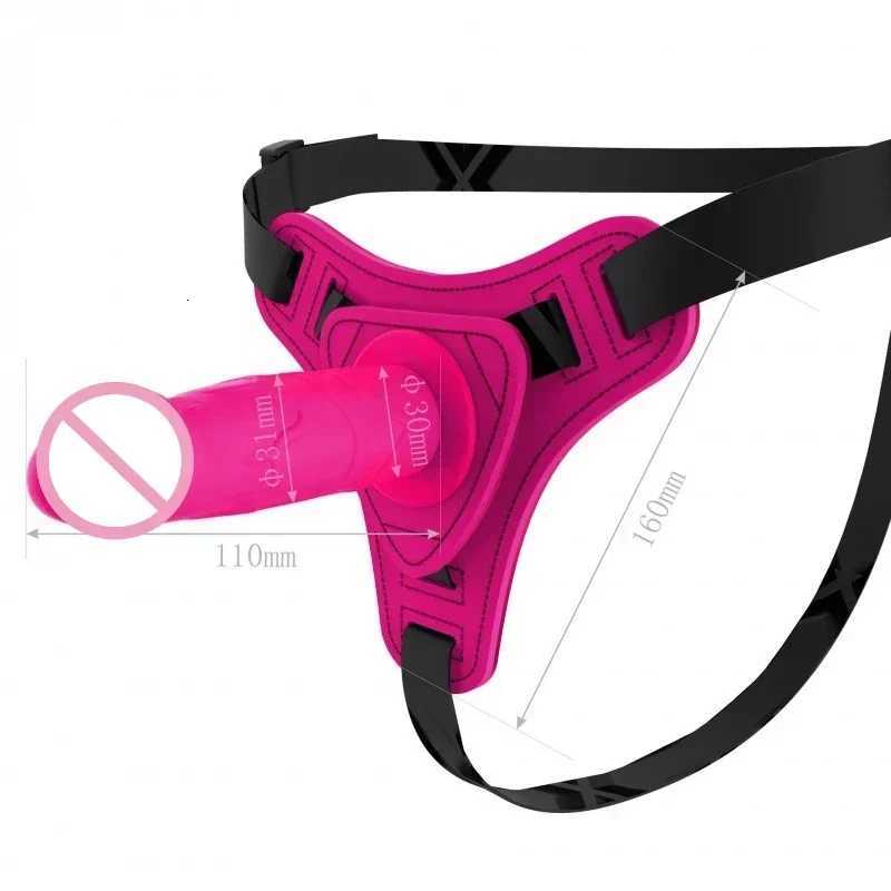 Strap-on Wearable Realistic Dildo Pants for Women Gay G-spot Penis Harness Belt Erotic Panties Adult Sex Toys for Lesbians W250807