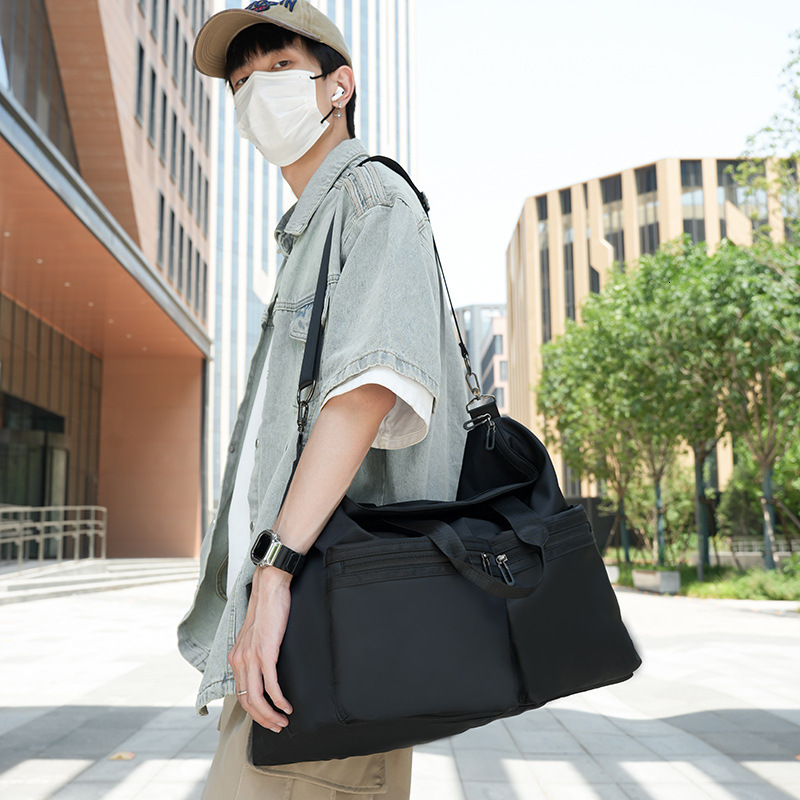 Large Capacity Travel Multifunctional Couple Style Sports Fiess Short Trip Storage Women's Bag