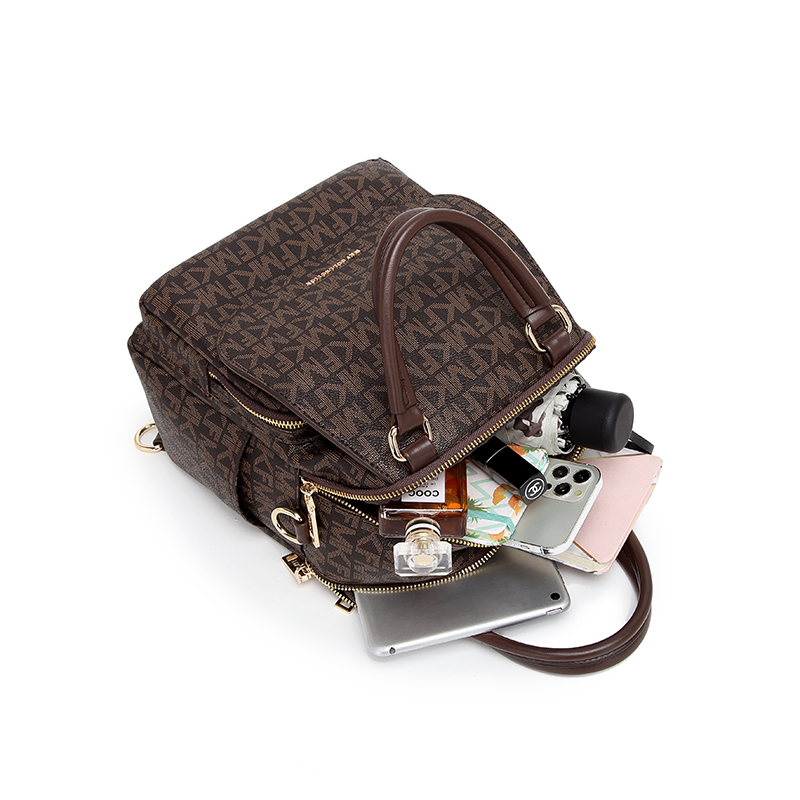 Free shipping designer bags designer bag free shipping Light luxury high-quality backpack fashionable Large capacity letter versatile trendy schoolbag