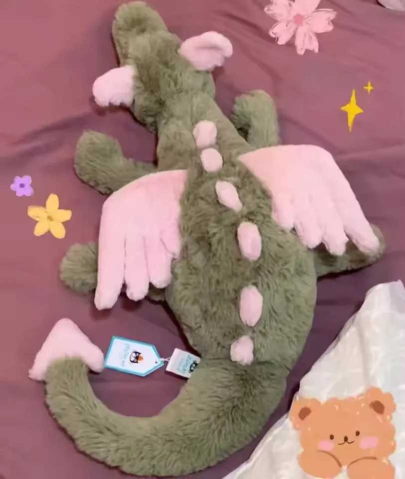 55cm Gift Matcha Dragon and Purple Dragon Keychain Plush Toy Cute and Soothing Companion Plush Toy Holiday Gifts S Ss XJ250807