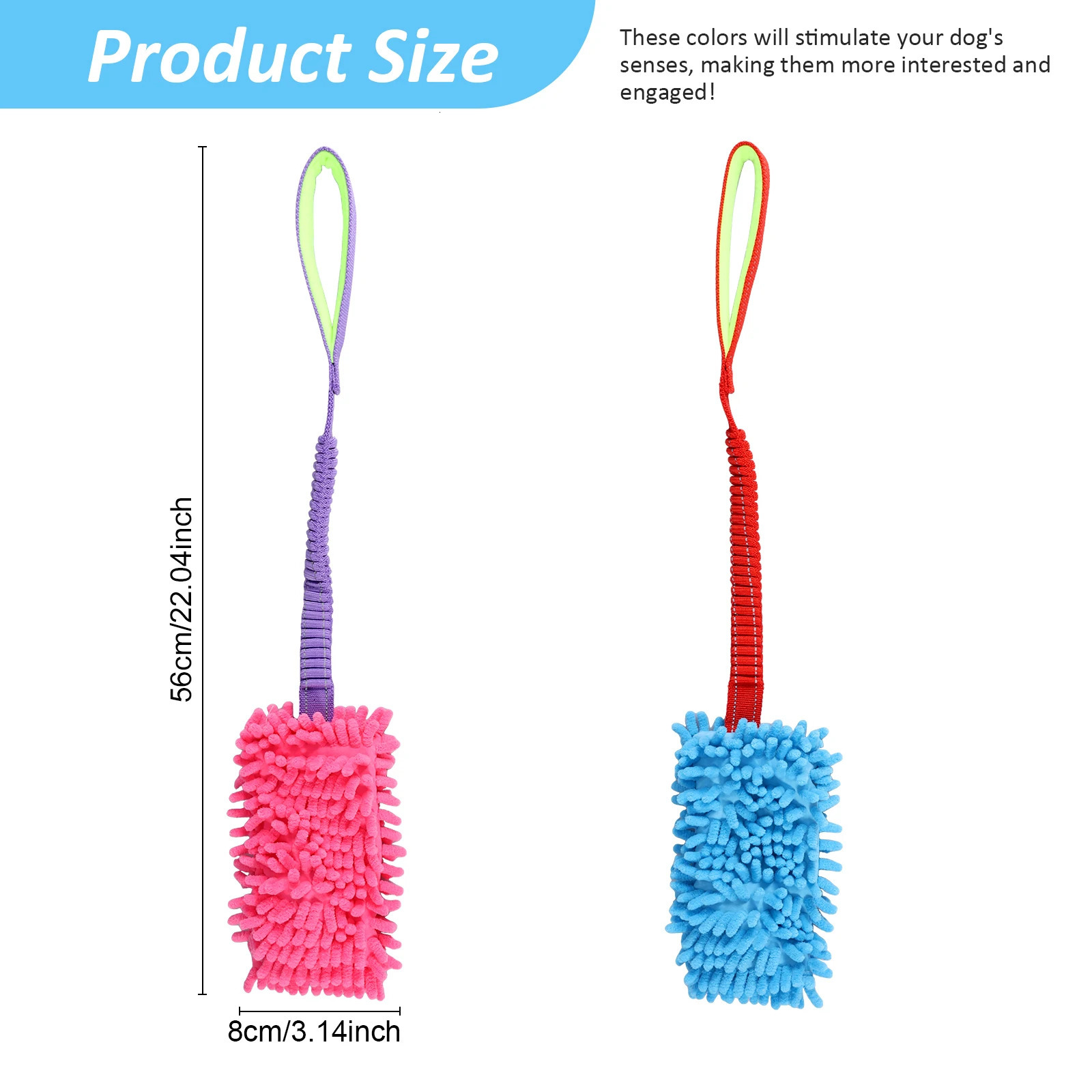 2Pcs Dog toys Dogs Chew Toy with Squeaky Sound Training Interactive Pet Chew Rope Teething Toy Puppy Dog stuff dogs accessories 250804