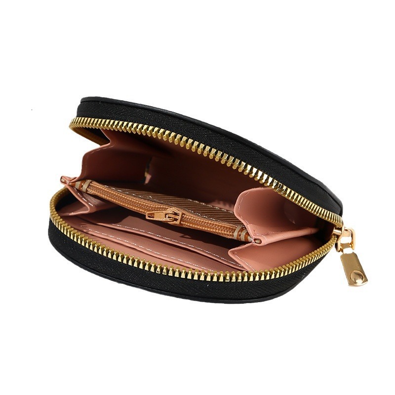 Designer 2025 New European And American Women Printed Wallet Fashionable Multi-purpose Multi-card Slot Card Holder Card Box Multi-functional Zipper Co