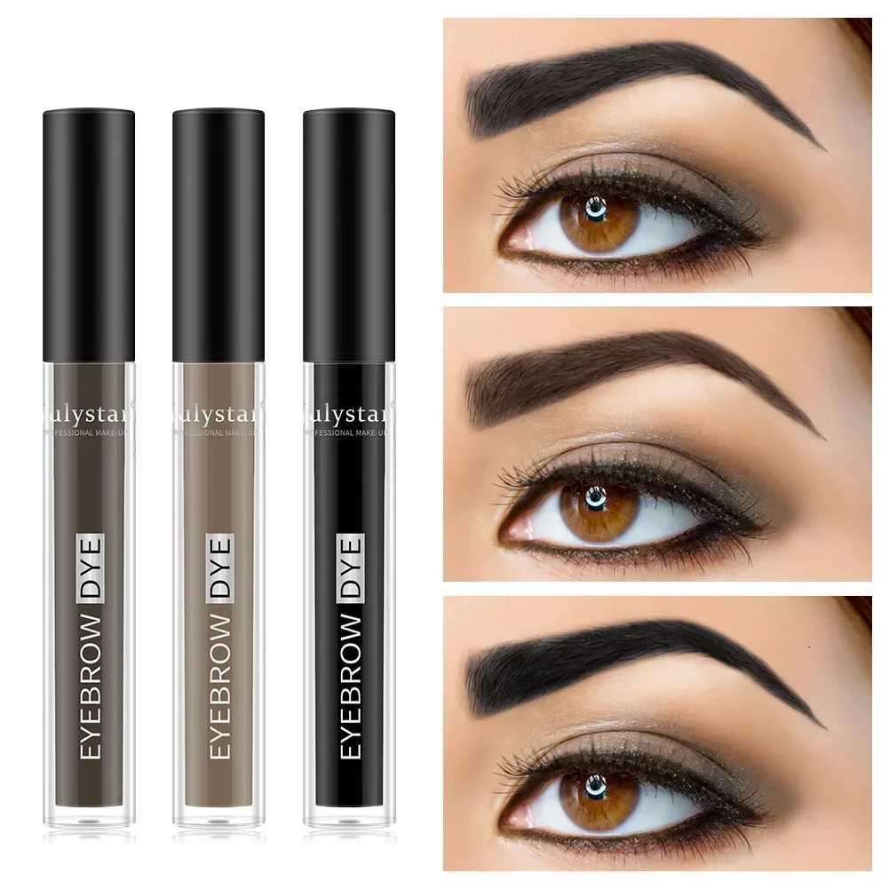 Liquid Eyebrow Tinting Cream with Dual Head Eyebrow Brush Wild Natural Long Lasting Styling Waterproof 5 Color Eyebrow Enhancers W250807