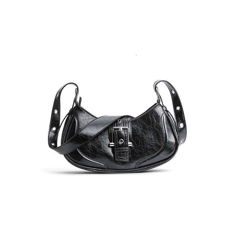2025 Crescent-shaped Single-shoulder Crossbody Niche Design for Women Autumn New Underarm Bag Commuting Fashion