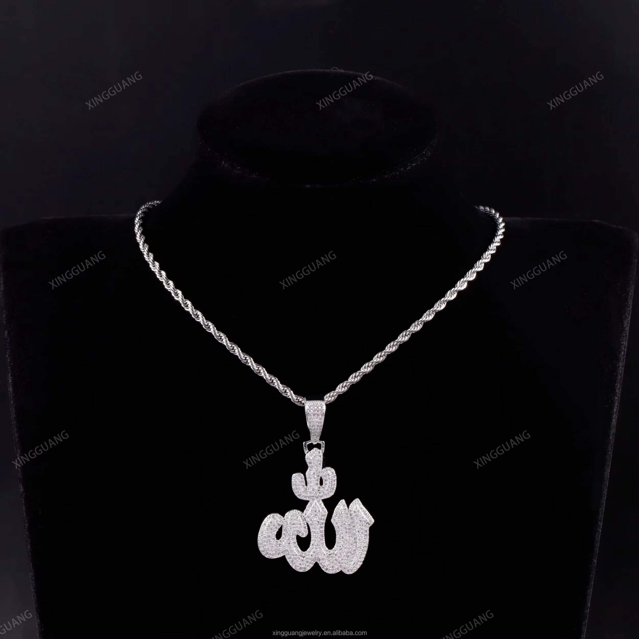 XG New Arrived Moidaanite Pendant Pass Diamond test Real 925 Silver CRA VVS Moissanite Fashion Pendant Fine Jewelry Pendant