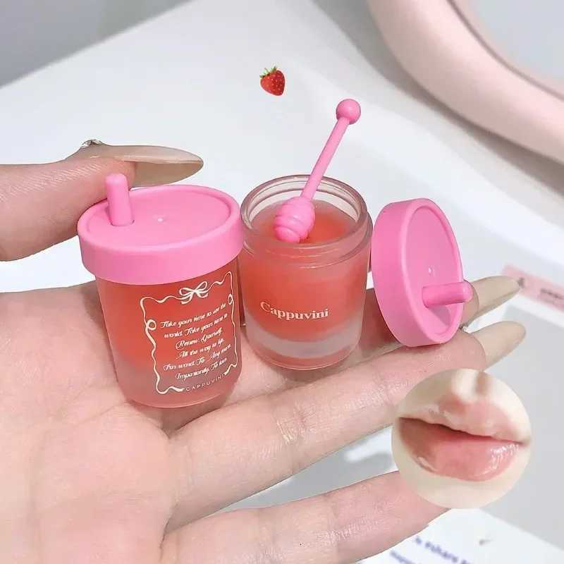 Blueberry Juice Solid Lip Mask Moisturizing Nourishing LipBalm Lasting Hydrating Jelly Lipstick Water Light Gloss Lip Glaze TintXJ250807