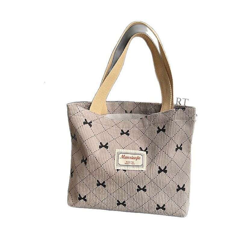 High-Quality Corduroy Portable Work Handbag Travel Storage Large Capacity 3D Clutch Bag For Women