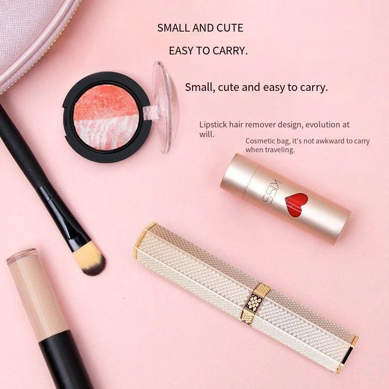 Portable 4 IN 1 Womens Electric Epilator Hair Painless Shaver For Women Bikini Body Facial Eyebrow Trimmer USB Charging 250805