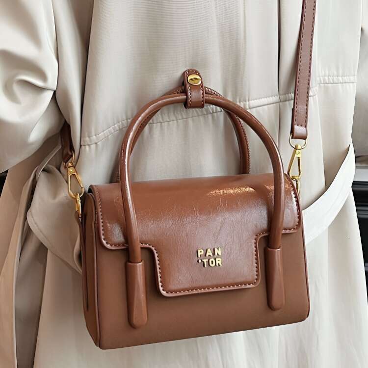 Trendy handbags Women's Bags 2024 Autumn New Single Shoulder Crossbody Versatile designer Ladies Handbag Small Square Bag Fashion