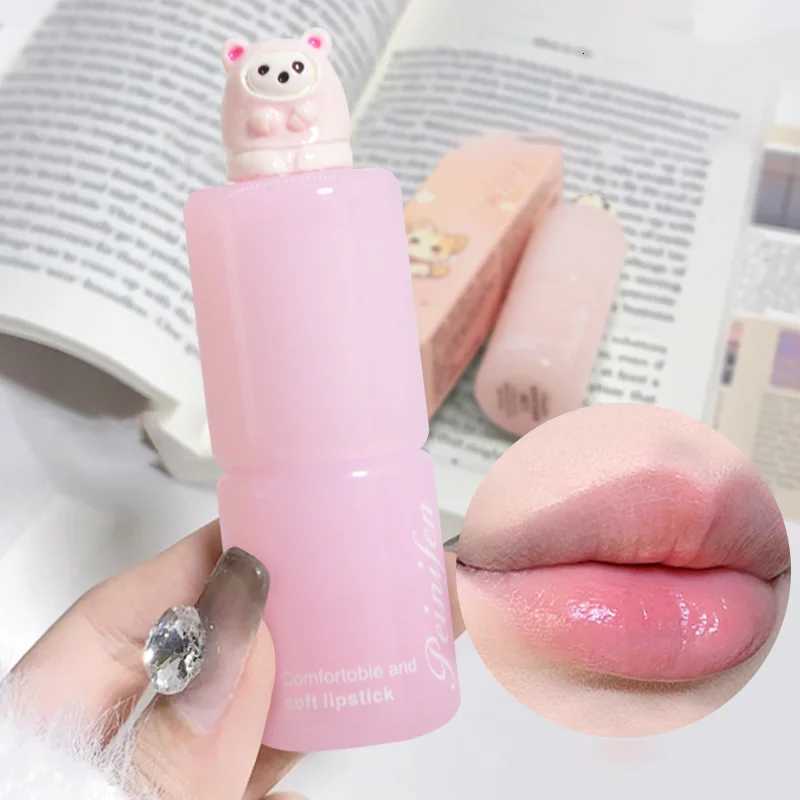 Three Color Cartoon Cat And Dog Cute Lip Balm Warm And Transparent Lip Care Lip BalmXJ250807
