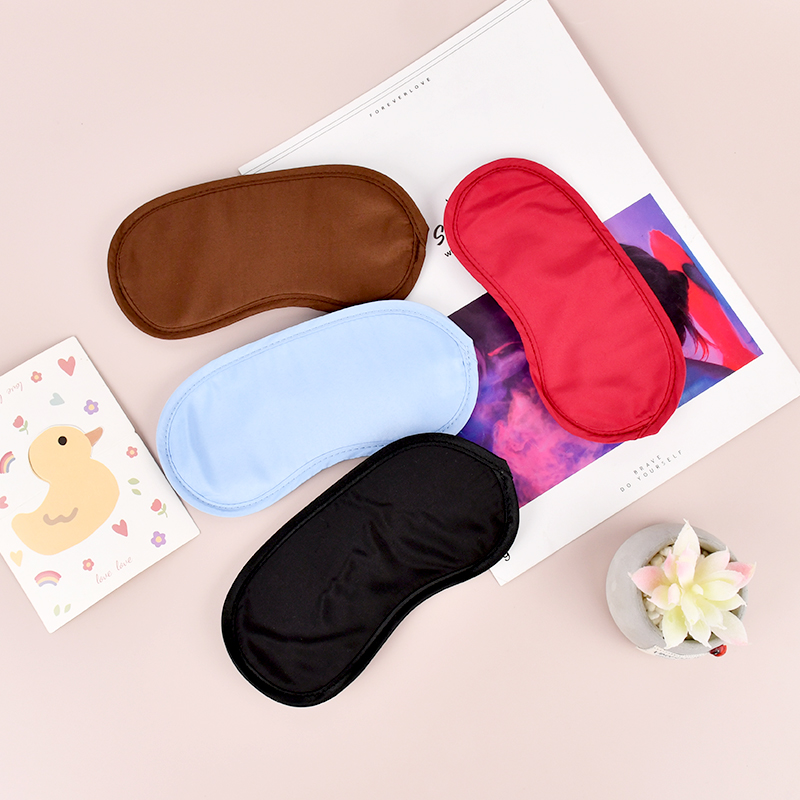 Eye mask aviation sleep mask, light-blocking and breathable, available for wholesale in stock, with logo printing, suitable for outdoor travel.