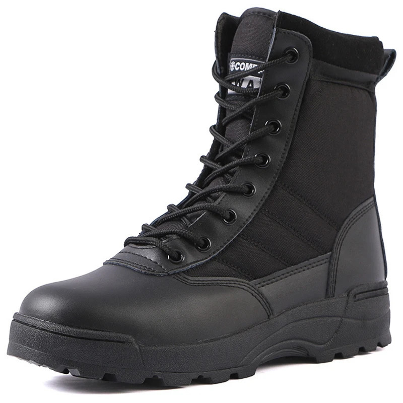 2025 Tactical Boots Men Special Force Desert Combat Male Outdoor Hiking Ankle Shoes 250801