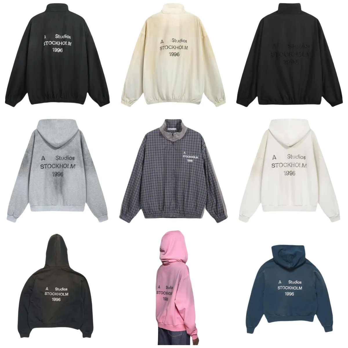 Designer Hoodie Ac Long Sleeve acmes T Shirt Sweater Womens Hoodie Streetwear Pullover Sweatshirt Loose Dance Studio Hooodie Hoody Couple hoodies