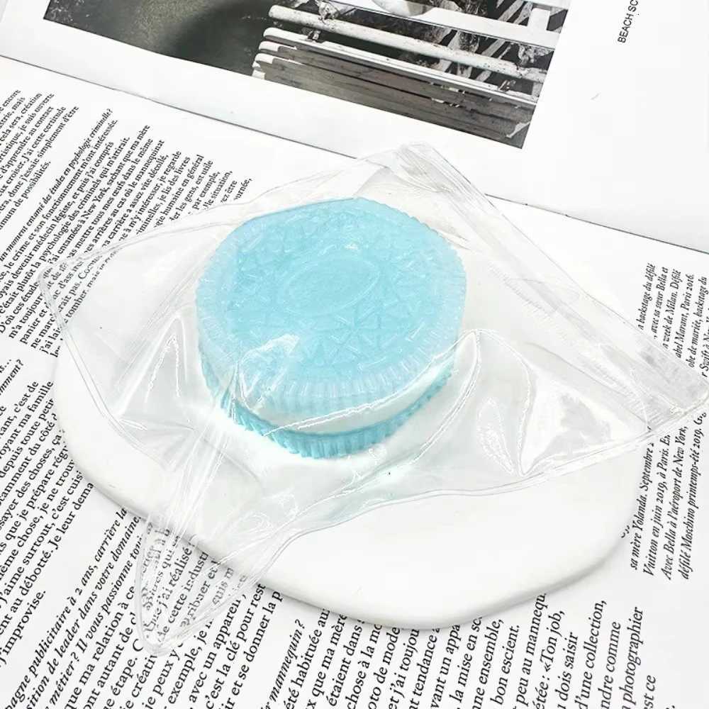 Soft Taba Squishy Handmade Cookies Stress Relief Toy Sensory Fidget Toys for Kids Adults Anxiety Relaxation Squeeze Holiday Gift Z250807