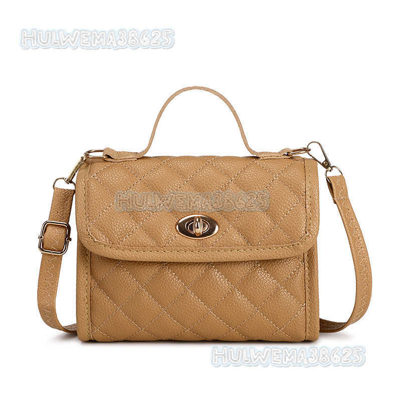 Style Small Square Bag 2025 Ladies Bag Womens Bag Phone Bag Quilted Chain Embroidered Bag H250806