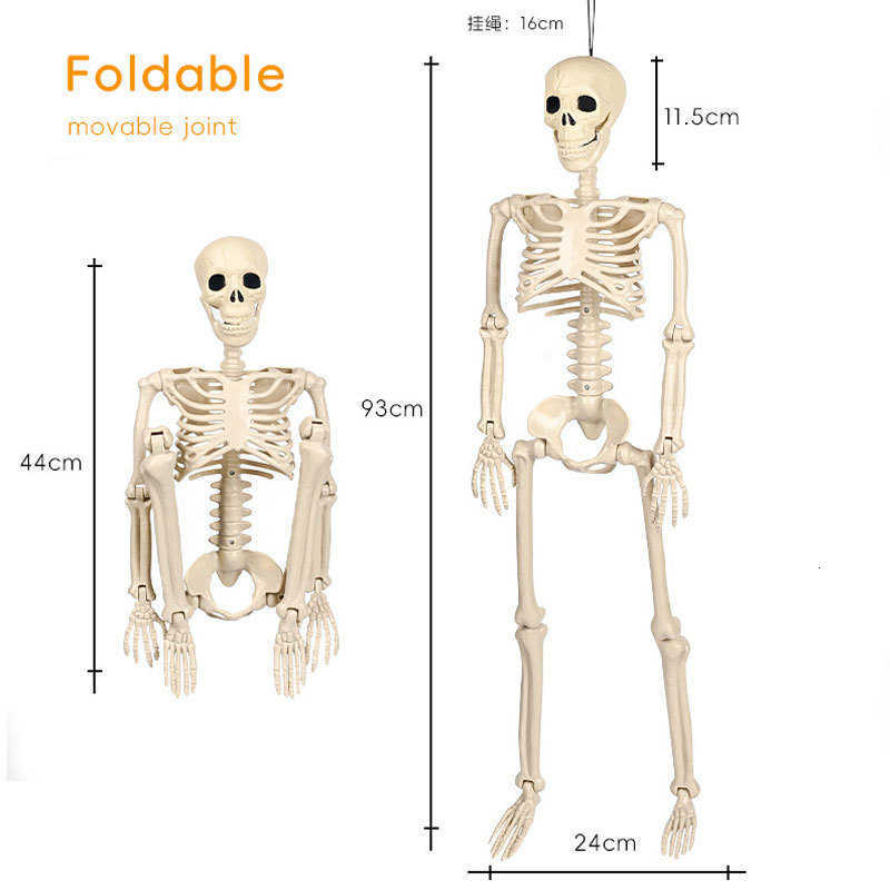 Goat Skeleton Halloween Decoration Evil Sheep Halloween Skeleton Animal Horror Atmosphere Decoration Prop Halloween Skeleton CL240819
