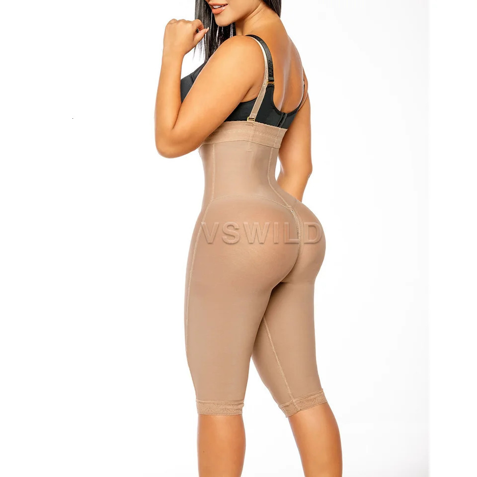 fajas Butt Lifter Shapewear Full Body Shaper Underwear Hip Enhancer Brief Straps Slimmer Waist Trainers Postpartum 250805