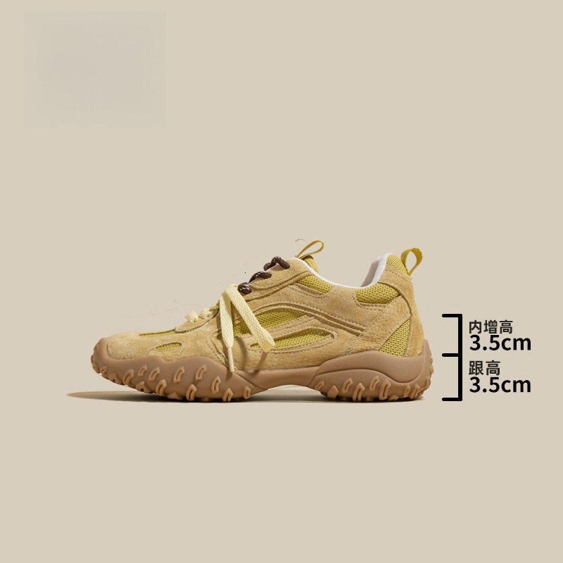 Dehun Shoes 2025 Designer's New Agan Shoes Thick soled Retro Multi functional Casual Sports Shoes