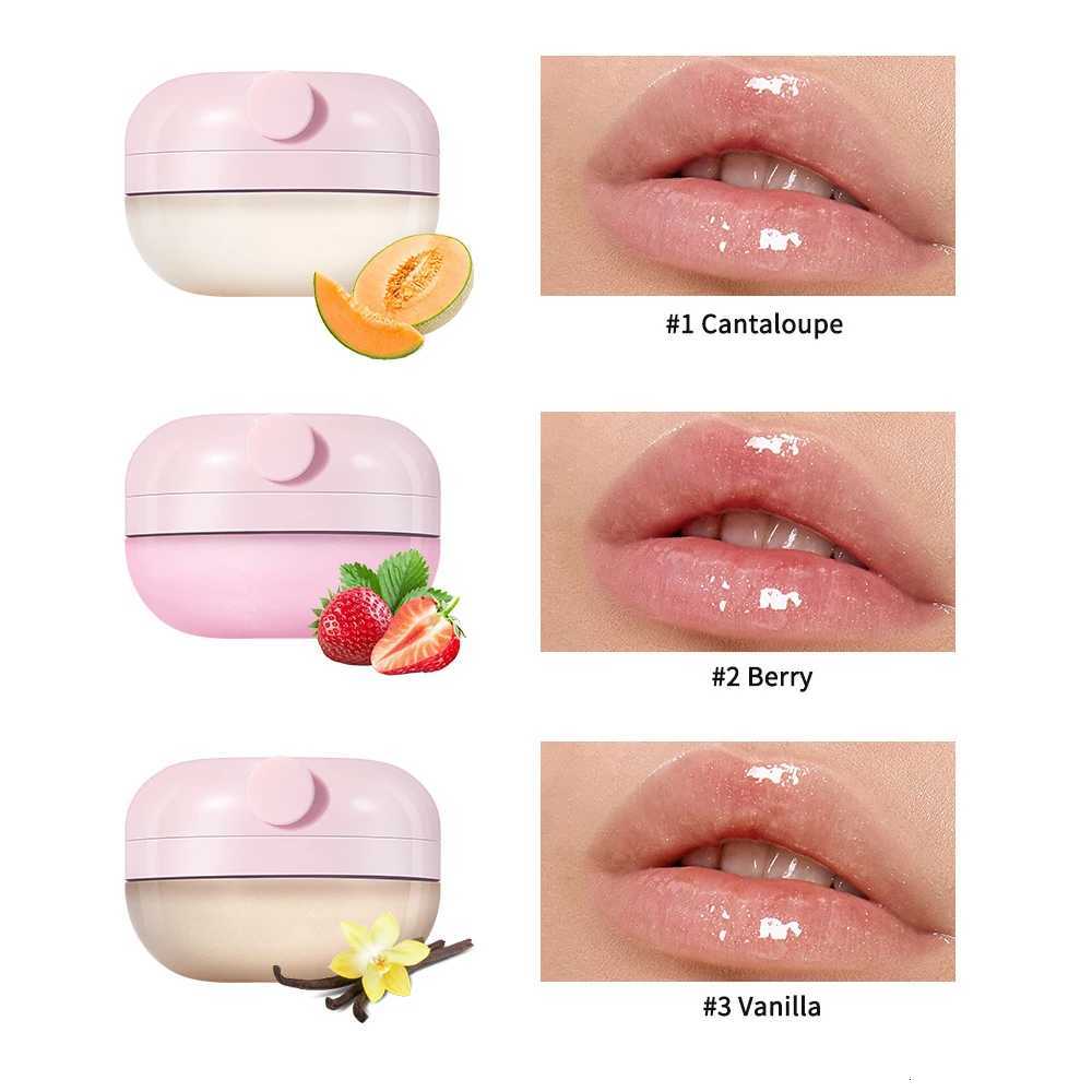 Moisturizing Lip Balm Set Long-lasting Moisturizing 3 Colors Natural Plant Base Moisturizing Crack Lip Care Jelly Plump lipsXJ250807