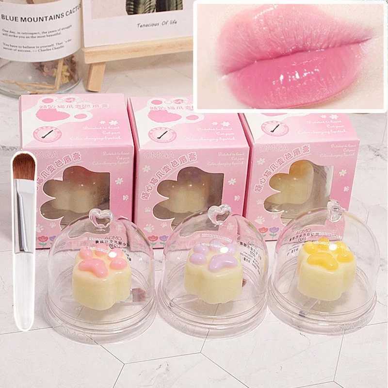 Color Changing Lipstick Lip Balm Nourishing Fades Lip Lines Long Lasting Lip Gloss Non-stick Cup Moisturizes Lips Care CosmeticsXJ250807