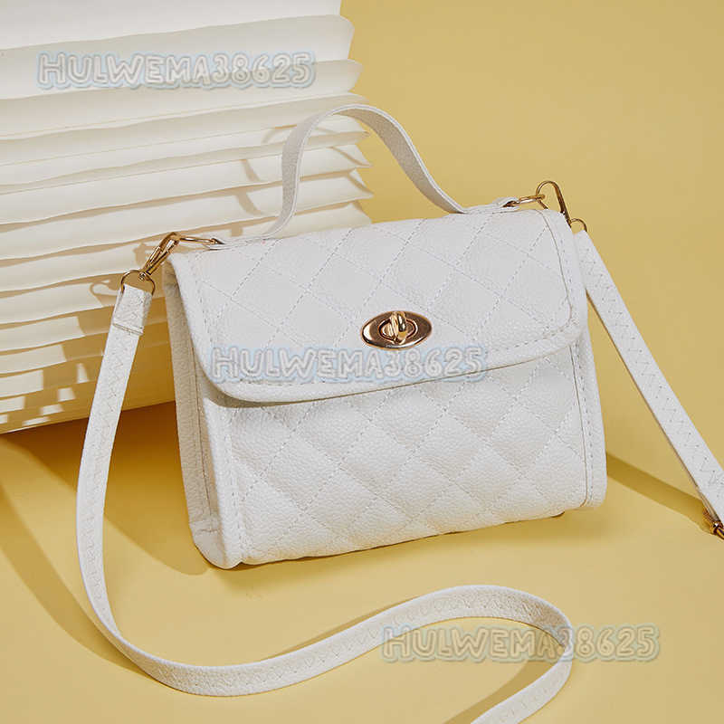 Style Small Square Bag 2025 Ladies Bag Womens Bag Phone Bag Quilted Chain Embroidered Bag H250806