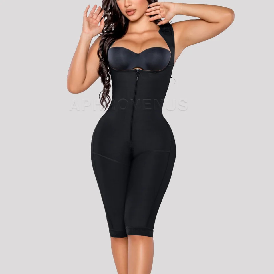 Fajas Colombianas High Compression Body Shaper with Long Pants Tummy Control Post Surgery Leggings Fitness Slimming Shapewear 250805