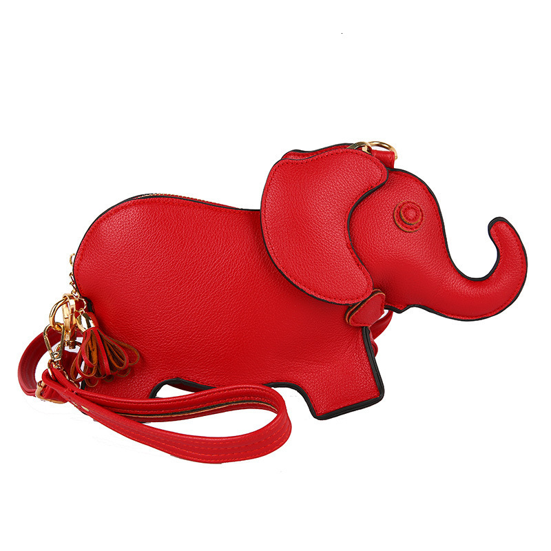 Free shipping designer Niche Design Bag for Women 22 New Cute Creative Little Elephant Shoulder Bag Crossbody Bag Ins Super Popular Small Square Bag