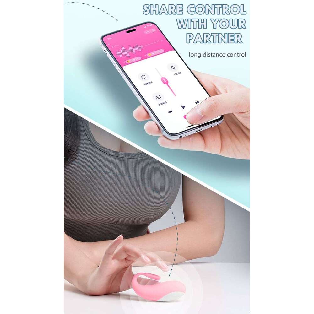 APP Bluetooth Control Female Vibrator for Women Clitoris Stimulator Wireless G Spot Dildo Love Vibrating Egg Sex Toys