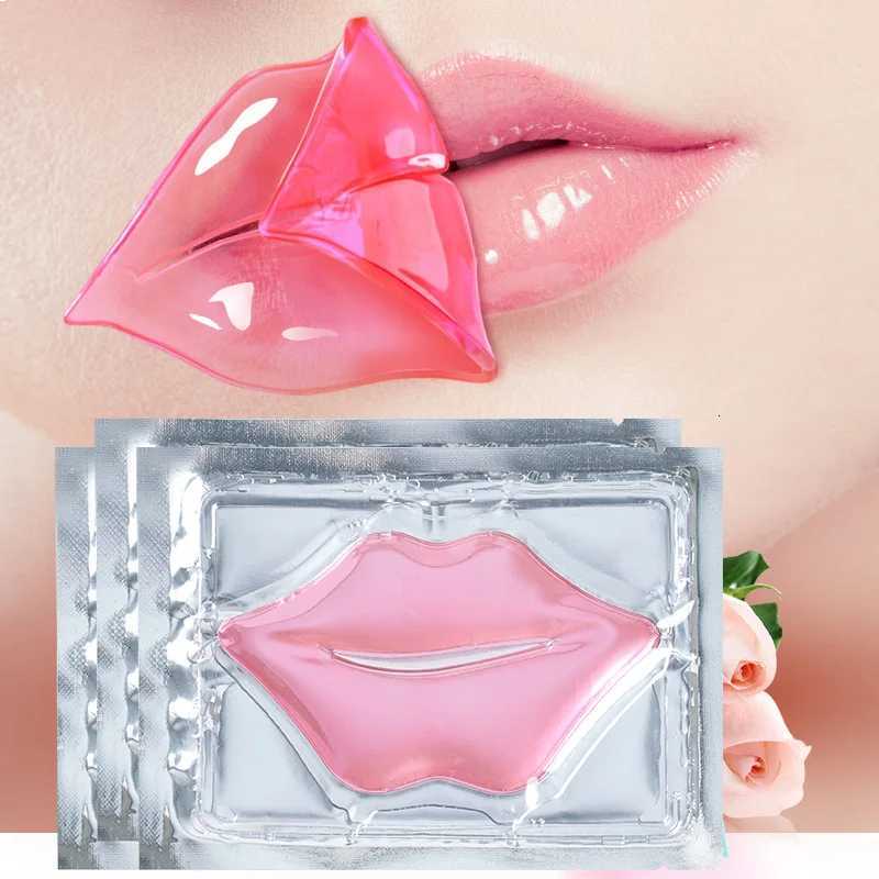30PCS Collagen Crystal Lip Mask Gel Patches Moisturizing Hydrating Repair Lines Lips Plumper Pad Lip Care Enhancement Lip MaskXJ250807