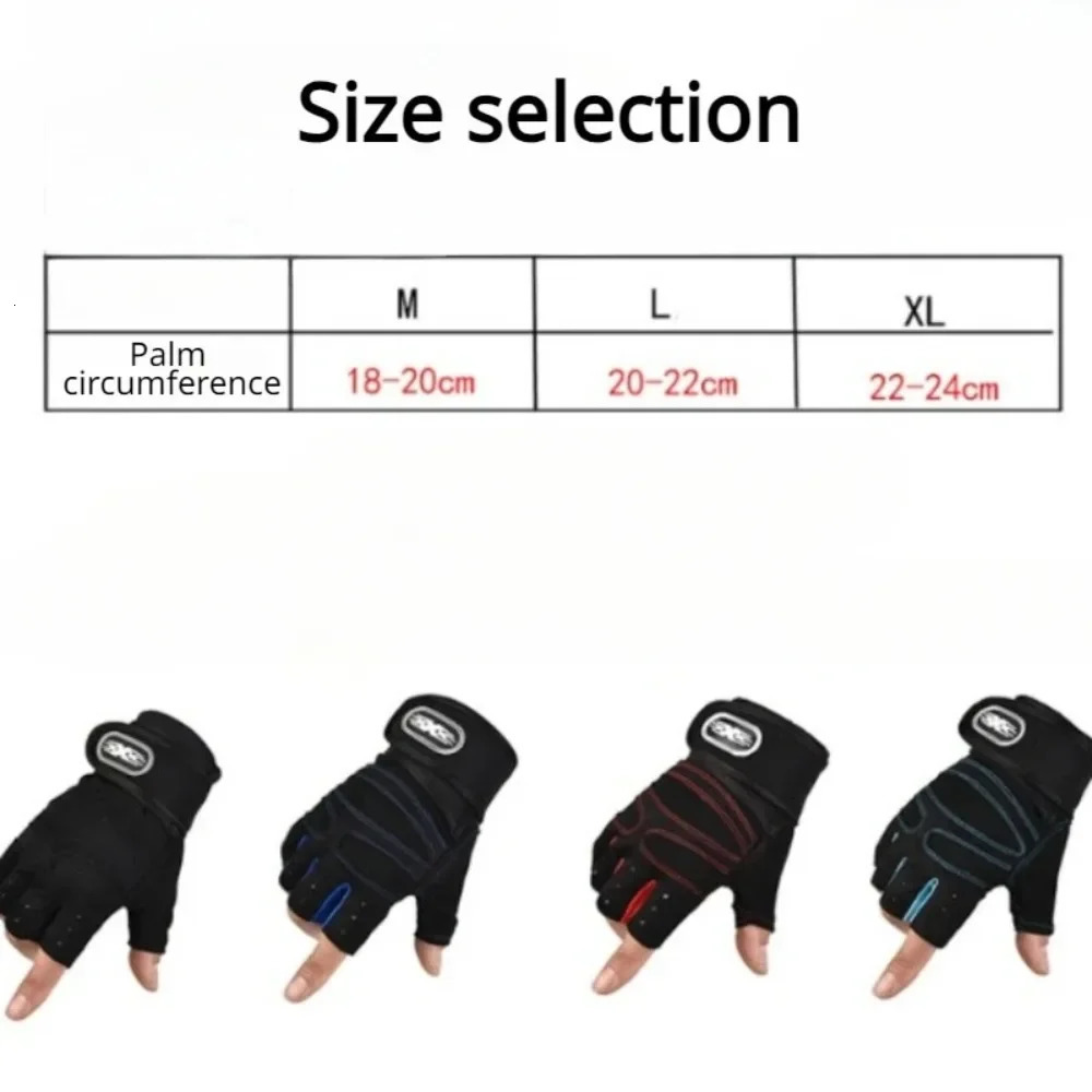 Outdoor Sport Gloves for Men Women Wrist Guard Fitness Gym Cycling Hiking Boxing Exercise Training Workout Long Fingerless 250729