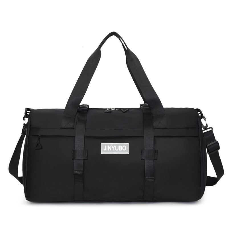 Fashion Multi-Functional Shoulder Foldable Large Capacity Travel Versatile Color-Block Sports Gym Bag