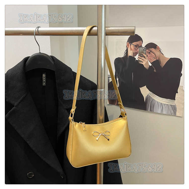 Solid Color Bag for Women 2025 New Niche Summer Fashion Trend Underarm Bag Casual Stylish Single Shoulder Crossbody Bag H250806