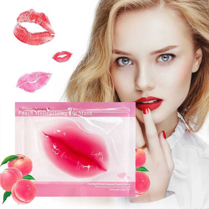 30PCS Collagen Crystal Lip Mask Gel Patches Moisturizing Hydrating Repair Lines Lips Plumper Pad Lip Care Enhancement Lip MaskXJ250807
