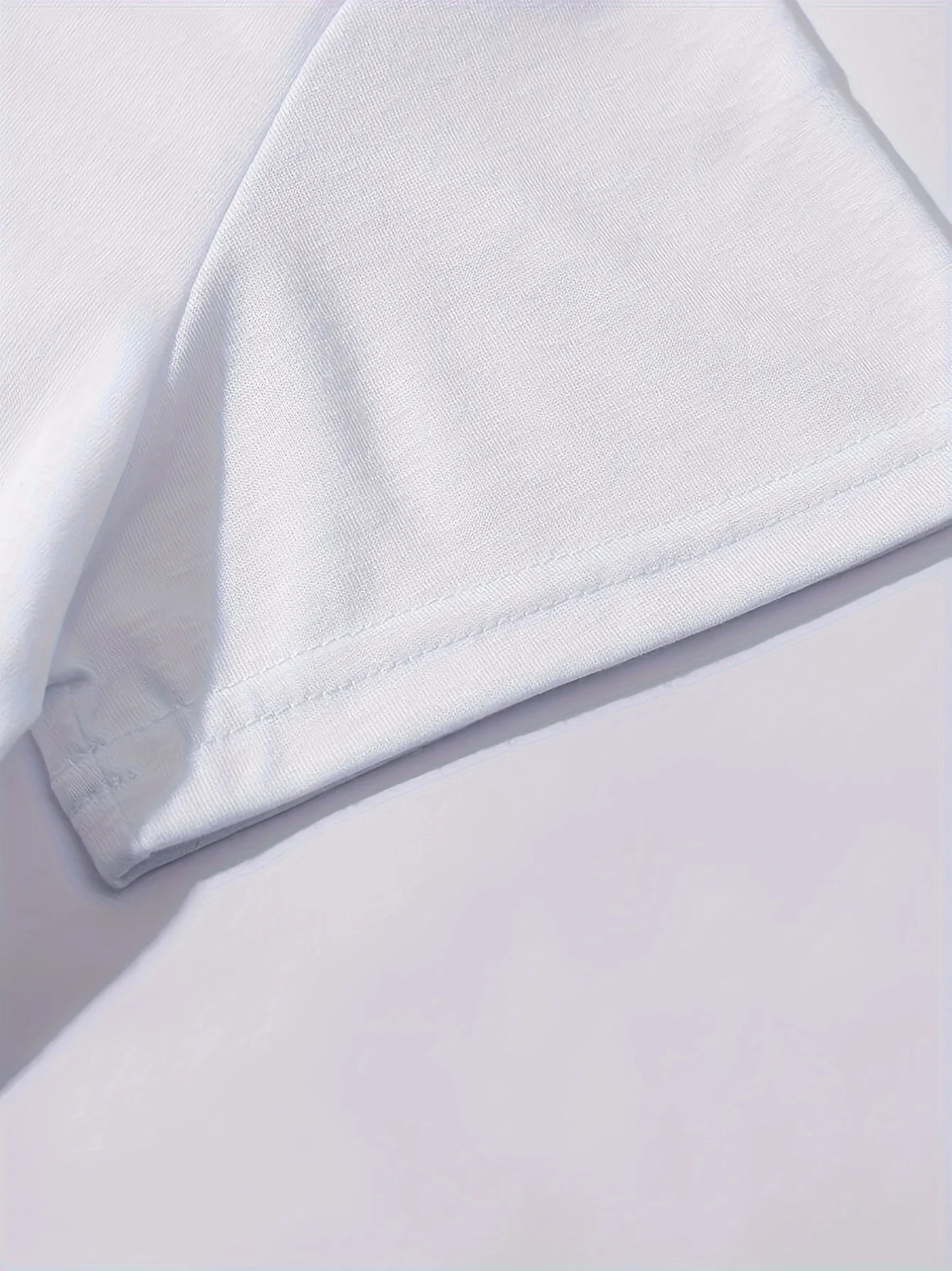 Pari Print Tshirt Girl Short Sleeve Crew Neck Casual Top for Summer Spring Womens Clothing 250729