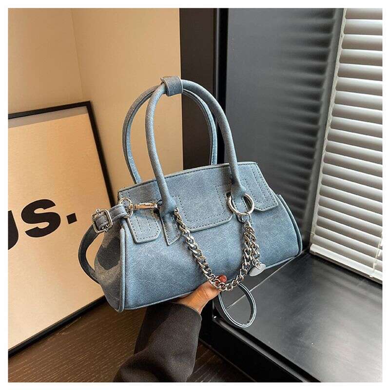 European and American Leisure Shoulder for Women 2024 New Simple Texture Crossbody Fashion Handbag Small Square Bag