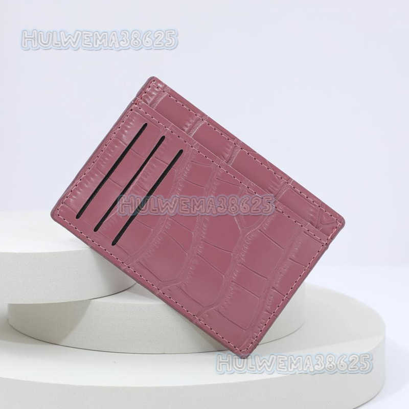New Card Holder Coin Purse Multi-card Slots Student Women Fashion Simple Pattern Company H250806