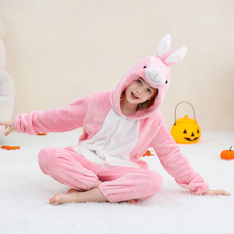 Unicorn Anime Cosplay Costumes Kids Animal Cartoon Jumpsuit for Children Halloween Christmas Girls Boys Pajamas Onesies Overalls 250806