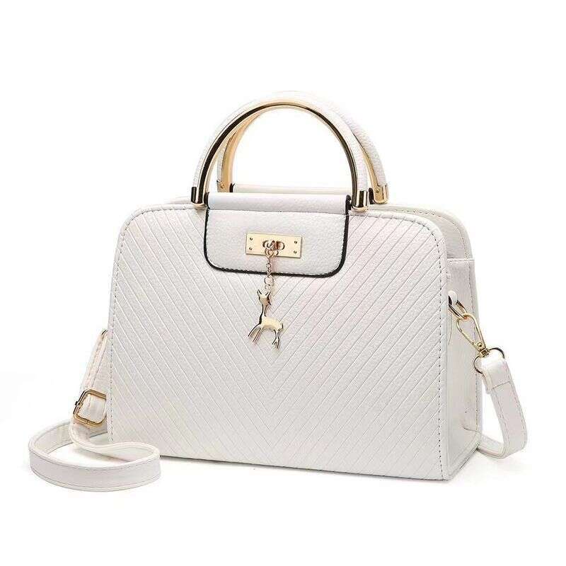 Small Square Ladies Solid Color Handbag, Crossbody Shoulder Bag, Fashion Women's Bags